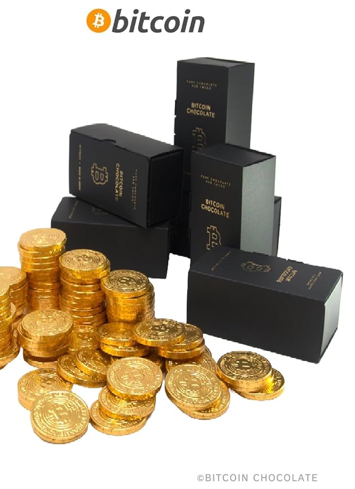 ビットコイン(お菓子) Amazon | ビットコイン チョコレート 20枚入り コインチョコ